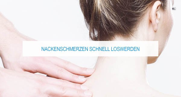 Nackenschmerzen loswerden