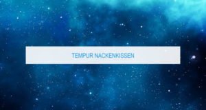 Tempur Nackenkissen